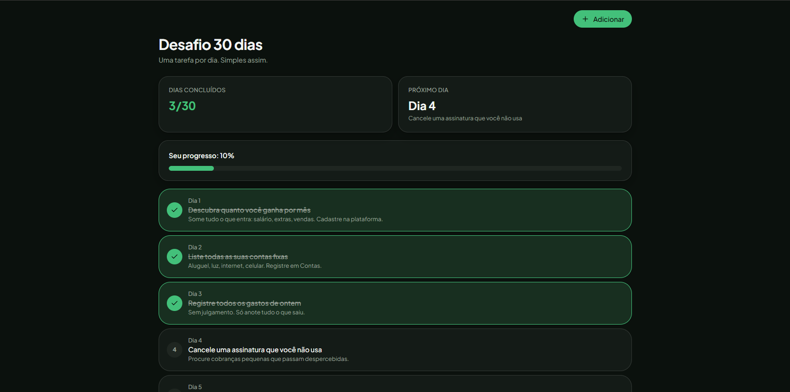 Mockup do Desafio 30 Dias
